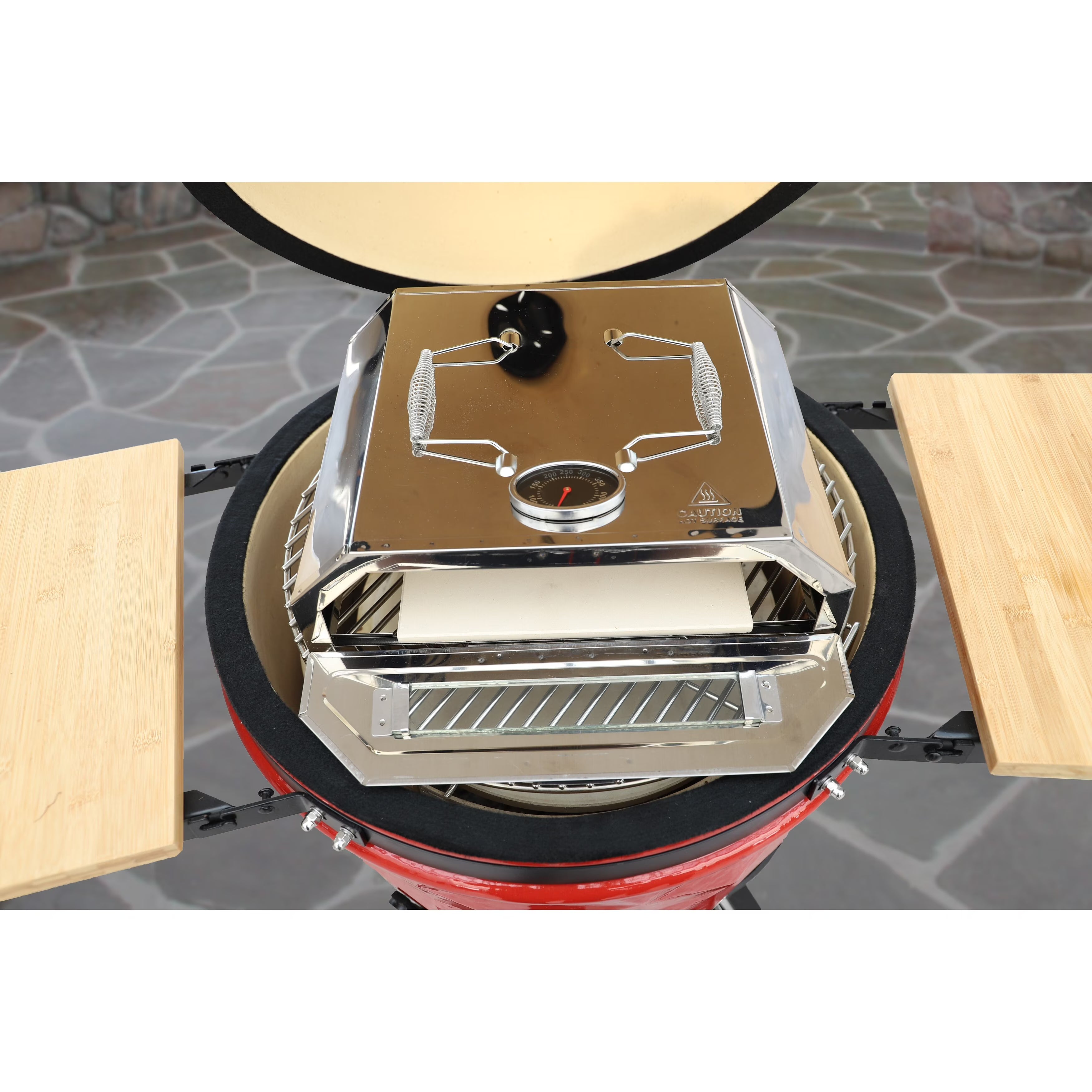 11" Pizza Oven with Ceramic Cooking and Pizza Utensil M46255