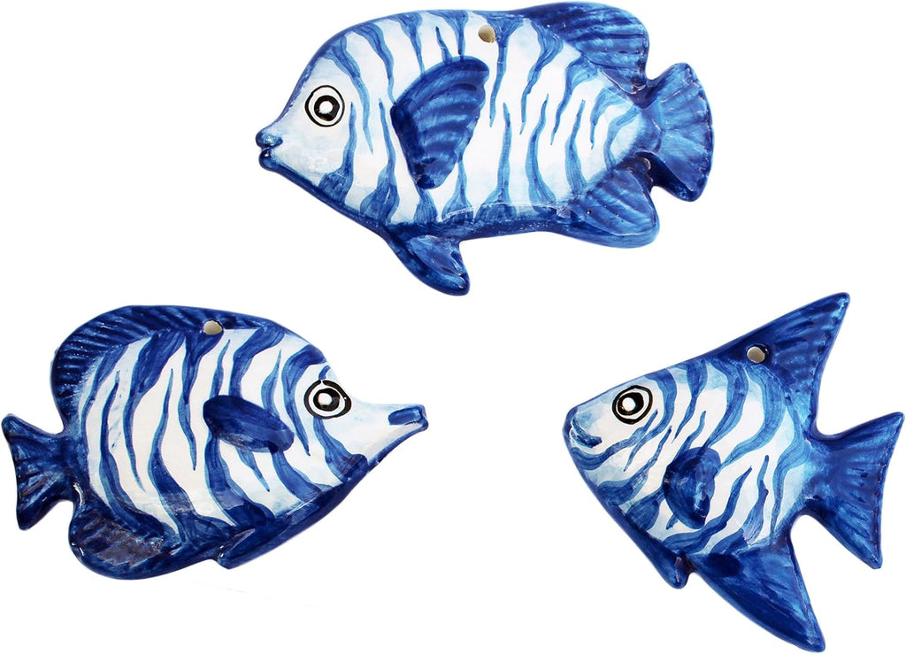 3-Piece Fish Wall Hanger Set, Dory Blue Z99144