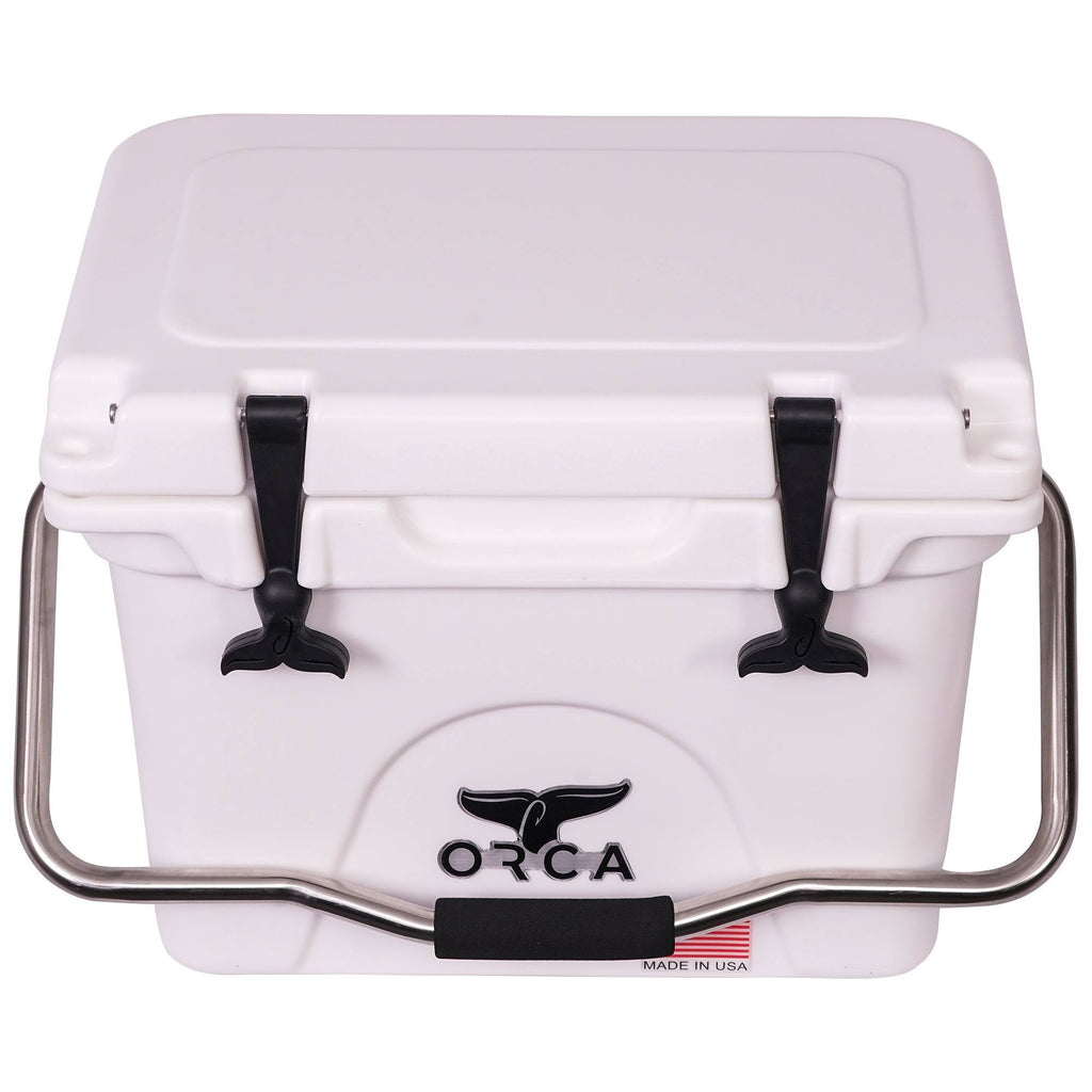 White 20-Quart Rotomold Cooler J8023