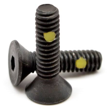 Coarse Thread Socket Flat Head Cap Screw Alloy Steel Black Oxide Pk 25 W378