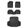 Black Floor Mats and Cargo Liner Set for Honda Accord H376