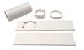 White Window Air Conditioner Exhaust Kit U7549