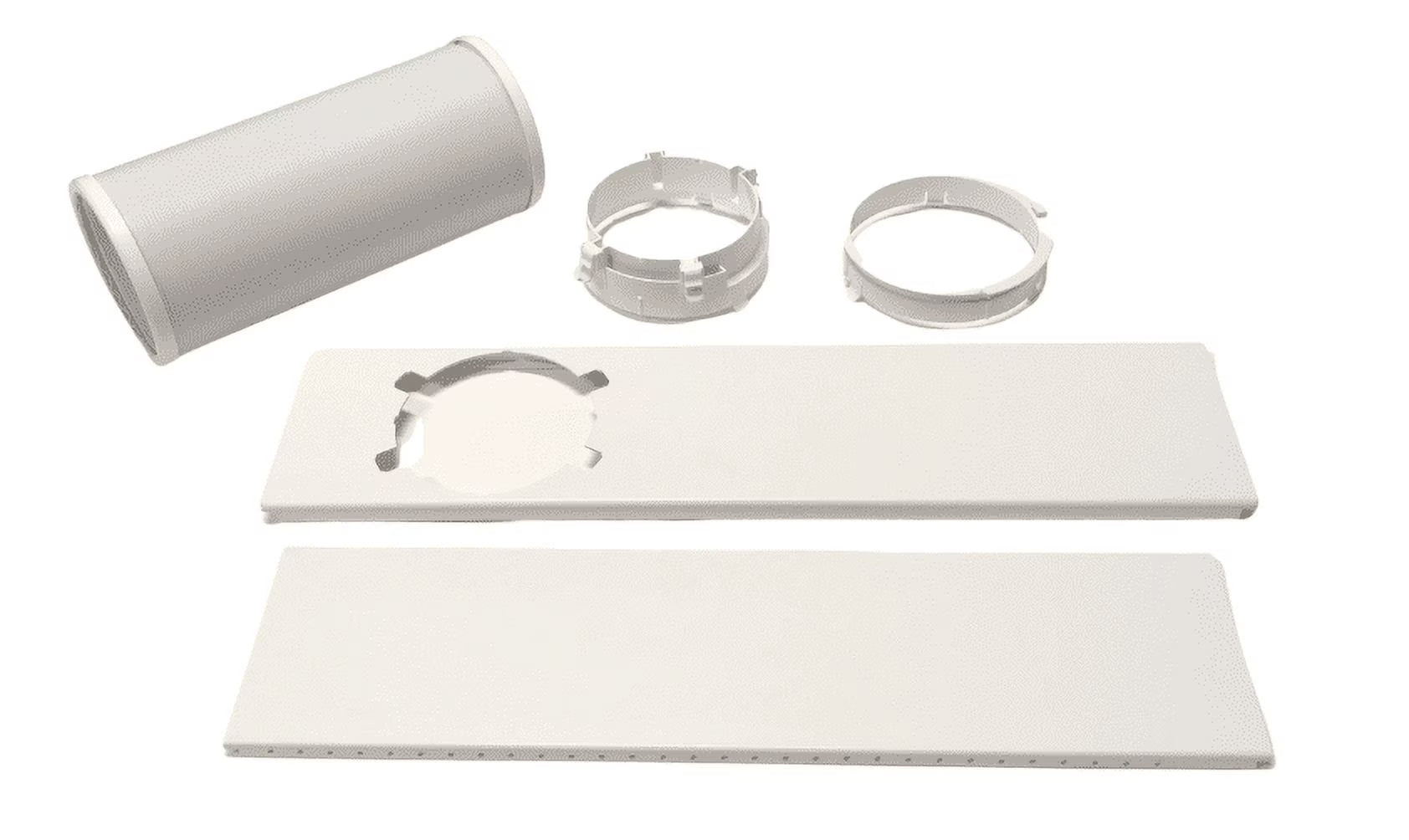 White Window Air Conditioner Exhaust Kit U7549