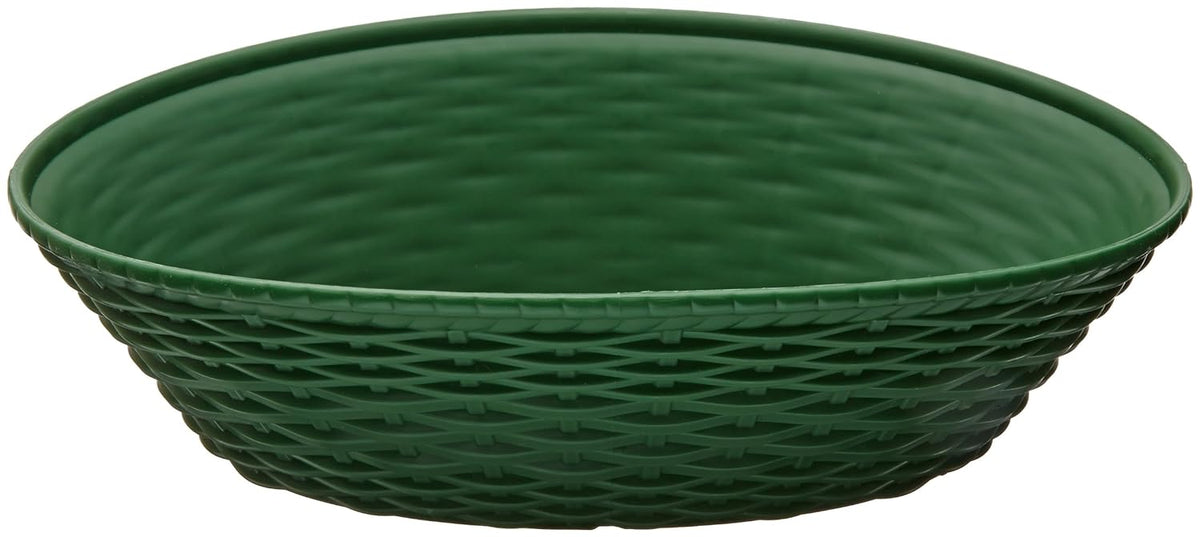 Oval Serving Basket, 9 x 6, Green (Pack of 12) K32799