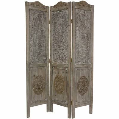 Closed Mesh 3 Panel Room Divider V14516