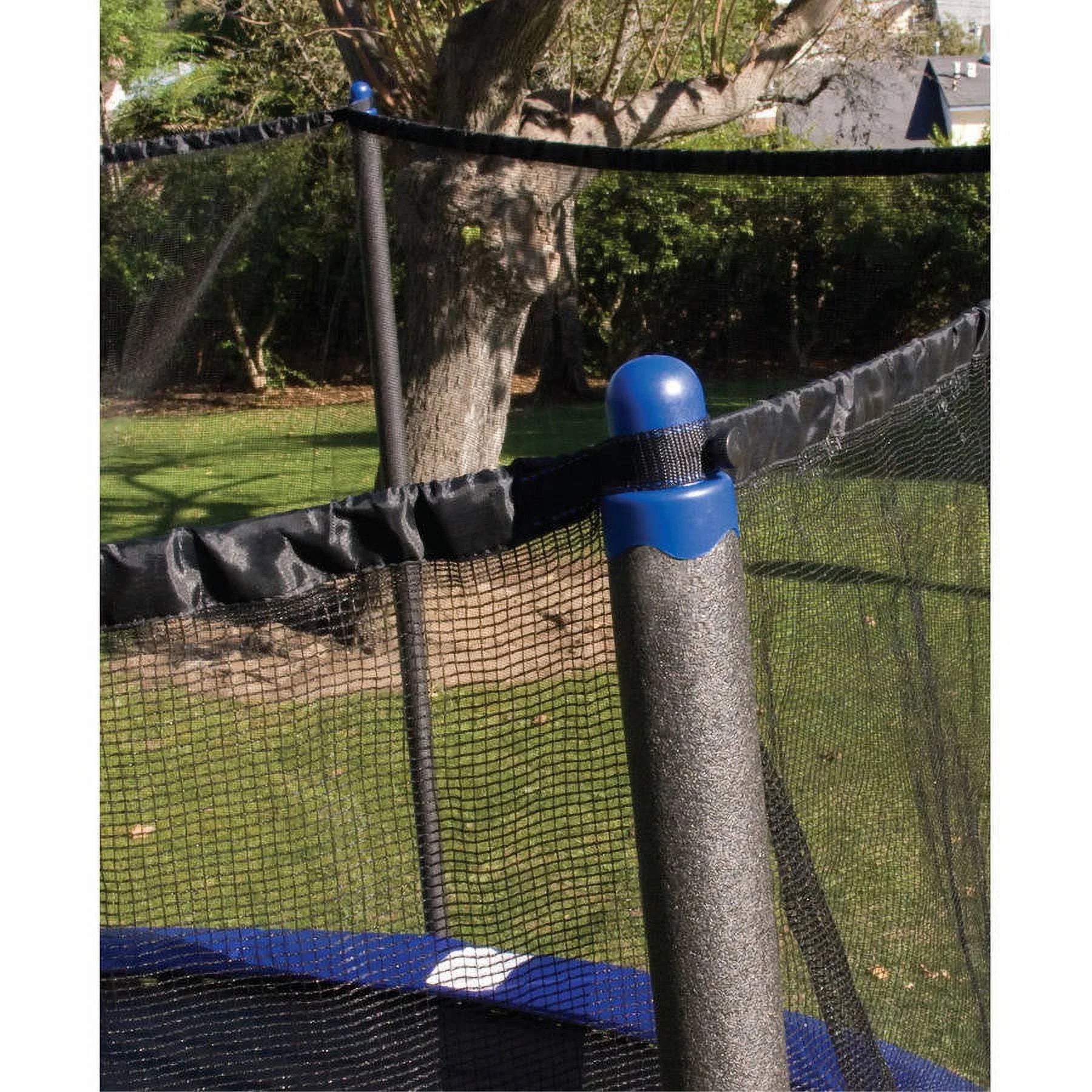 8' Trampoline with Safety Enclosure, Blue M49405