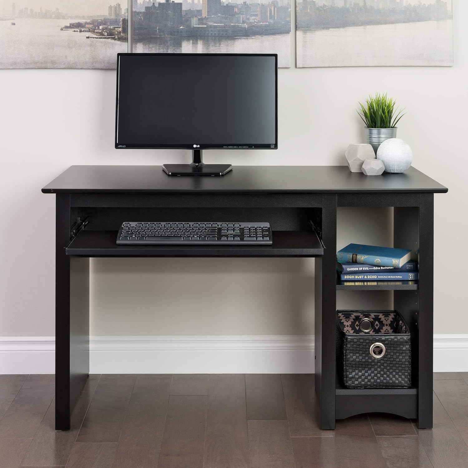 Black Computer Desk U148952