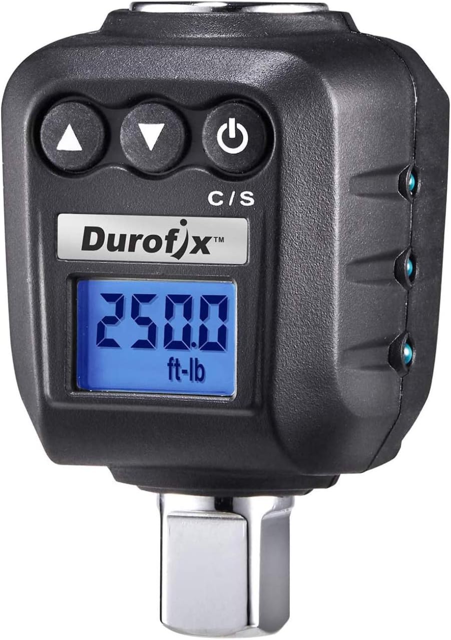 1/2" Heavy Duty Digital Torque Adapter with Buzzer and LED Flash Notification Q6052