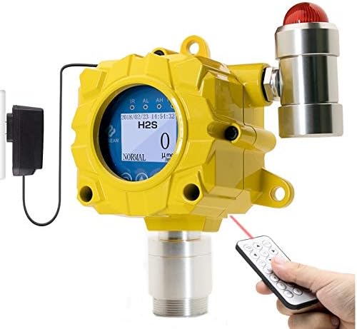 Explosion Proof Wall Mount Hydrogen Sulfide Detector with Adjustable Alarms K7098