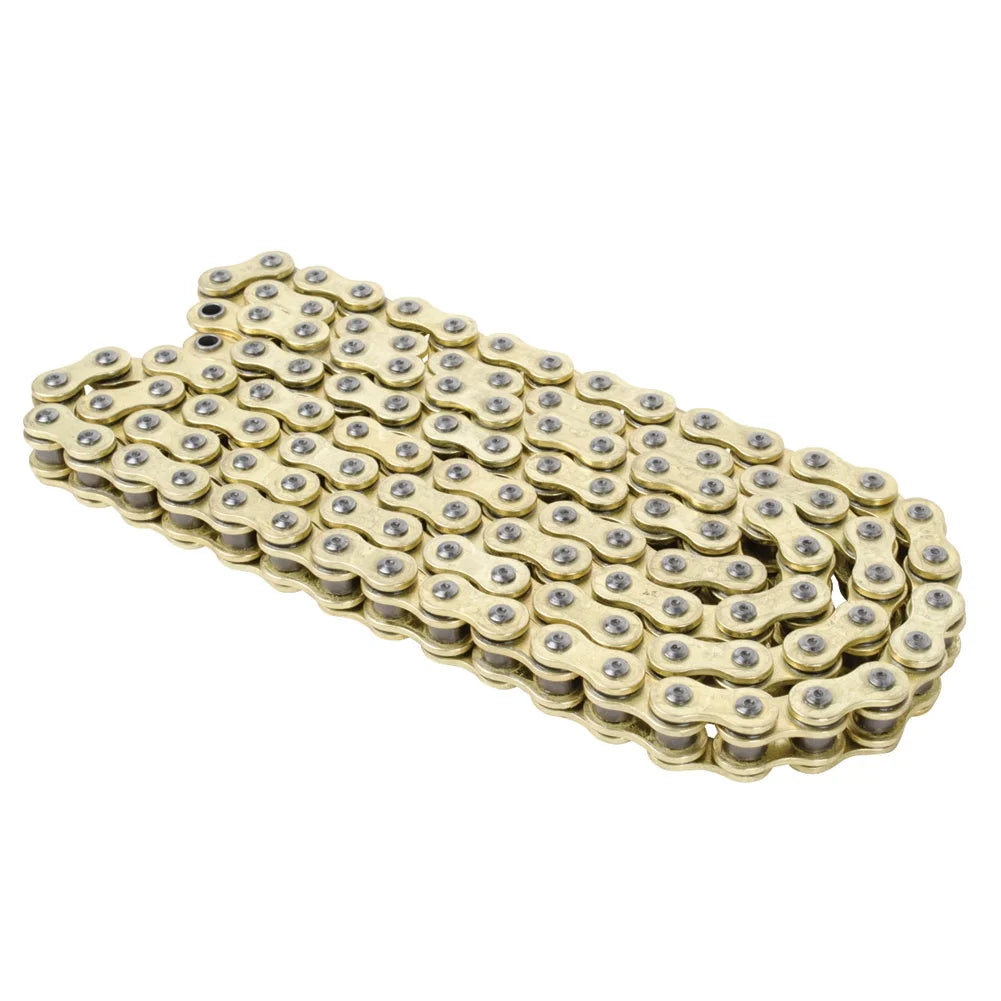 Gold Plated 520 X 114 X-Ring Motorbike Chain Y39346