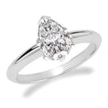 14K White Gold Solitaire Engagement Ring G770430