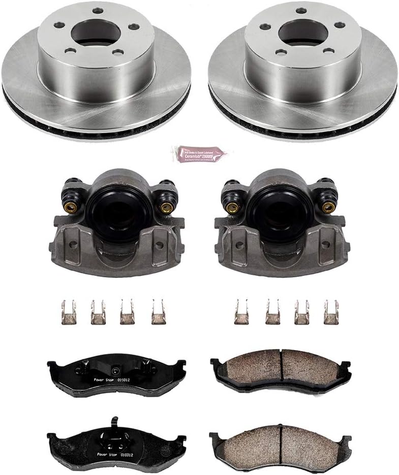 1-Click OE Replacement Brake Kit with Calipers F732