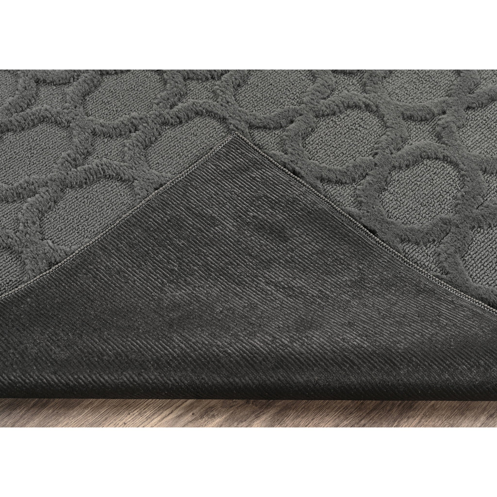 Cinder Gray 9 ft. x 12 ft. Indoor/Outdoor Area Rug V87088