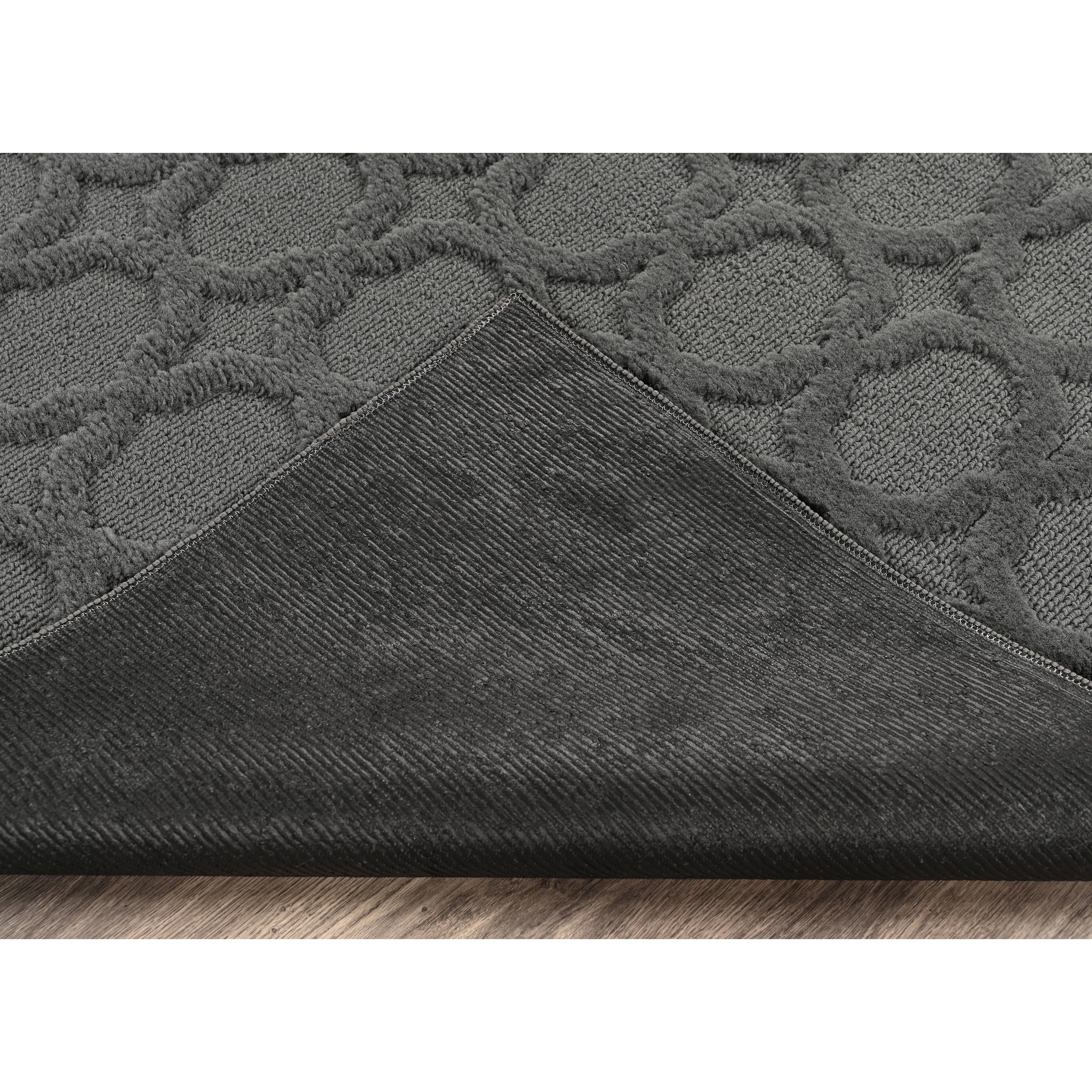 Cinder Gray 9 ft. x 12 ft. Indoor/Outdoor Area Rug V87088