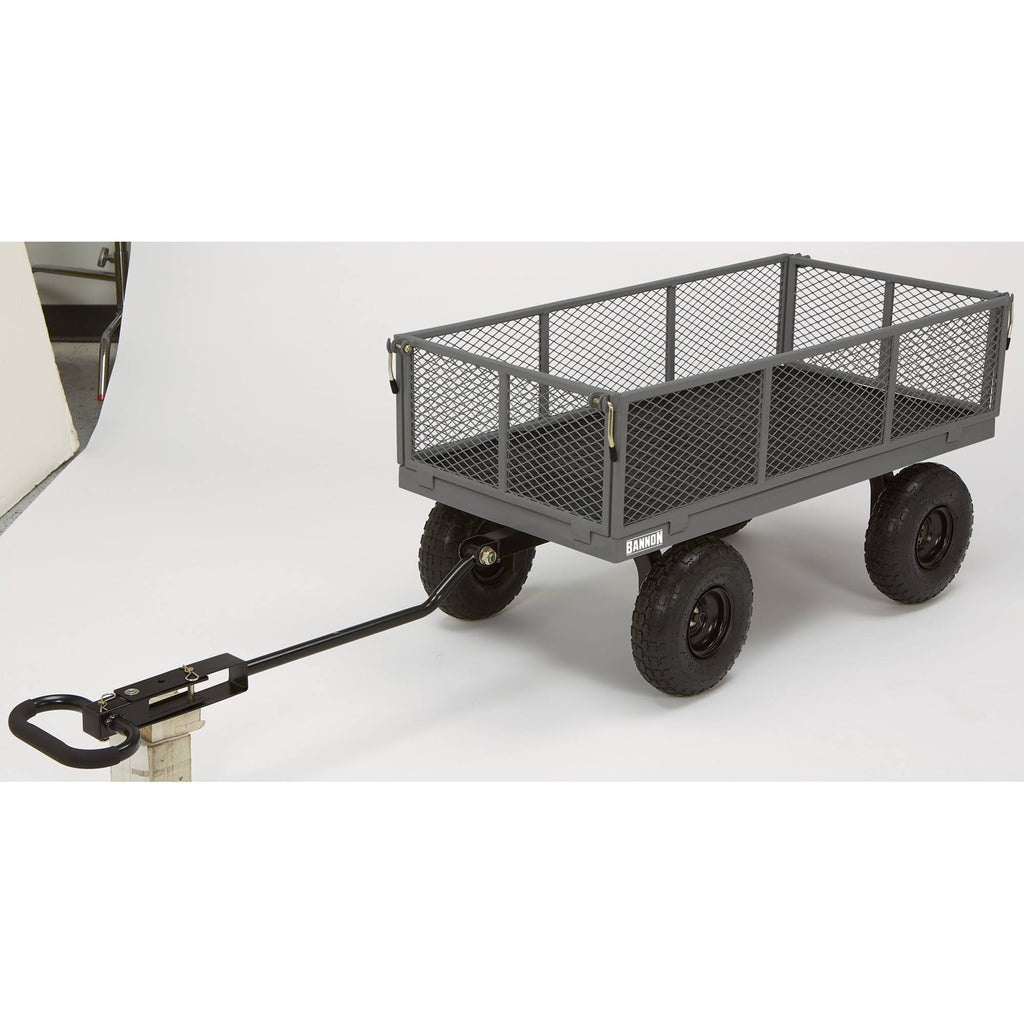 Industrial-Grade Steel Wagon, 800 lbs Capacity, 10 inch Tires L7273