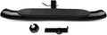 4'' Oval Hitch Step Rear Bumper Guard Black Chrome Stainless Steel Bars V93918