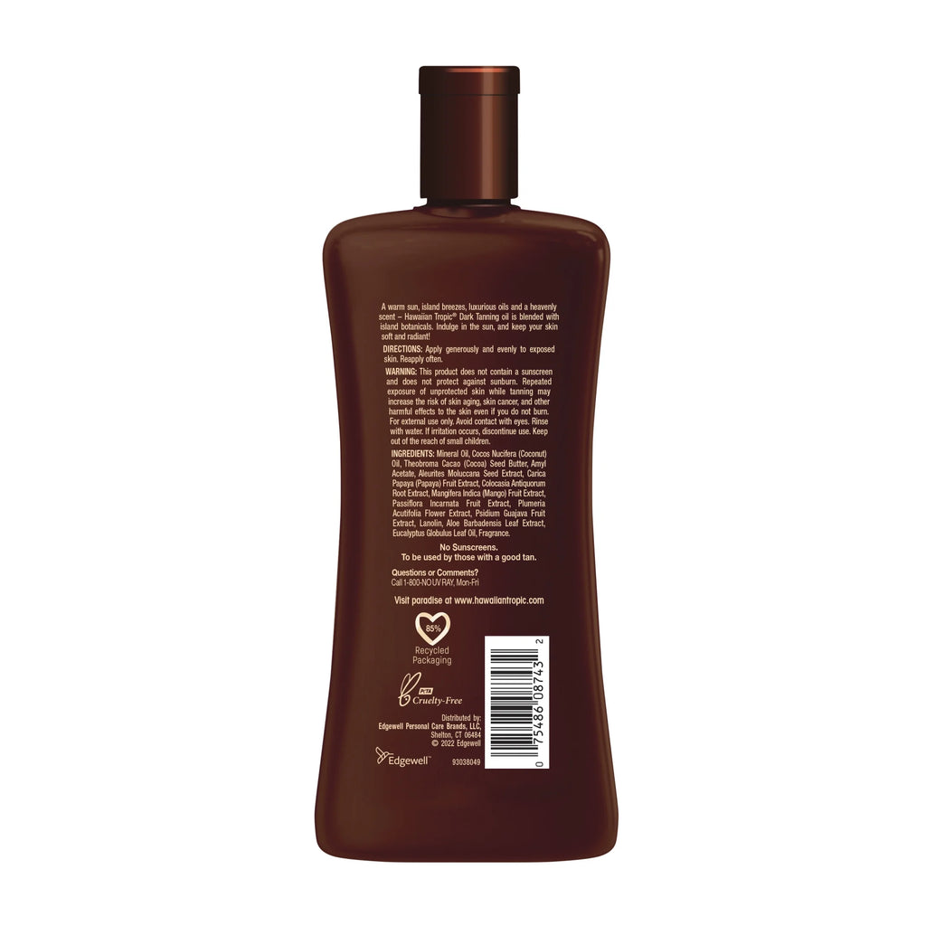 Dark Tanning Oil, 8oz Q2171