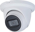IP Poe Camera Outdoor 8MP Fixed-Focal 2.8mm Turret UltraHD 4k Security Weatherproof IR Starlight Network Dome Surveillance 98ft Night Vision Built-in Mic IP67 K8796