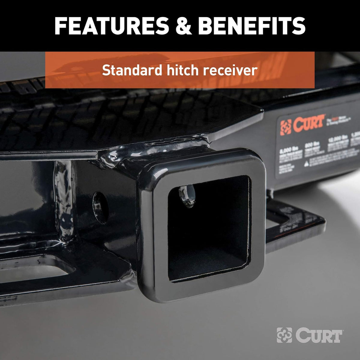 Class 3 Trailer Hitch, 2-Inch Receiver T679