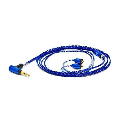 Headphone Cable 1.2m MMCX 3.5mm Sapphire Blue V7304