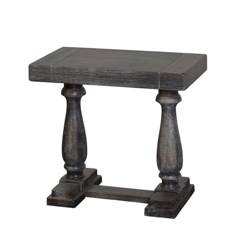 Rustic Brown End Table J56371