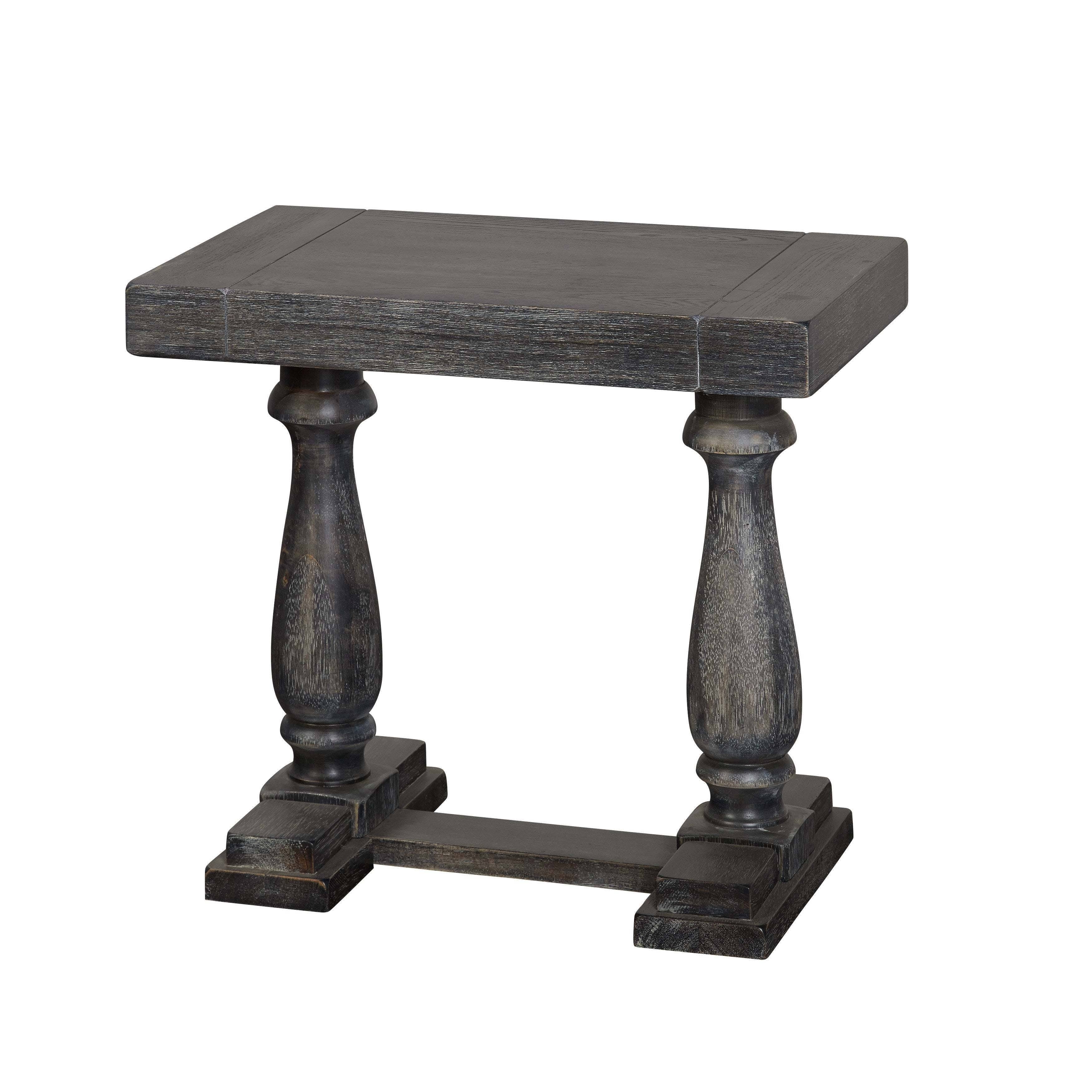 Rustic Brown End Table J56371