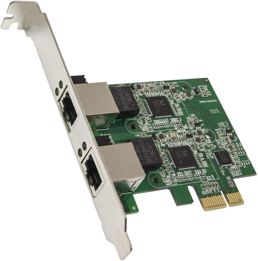 2.5 Gigabit Ethernet PCI-E Network Card RJ45 LAN Adapter Low Profile Bracket Pack of 2 B156