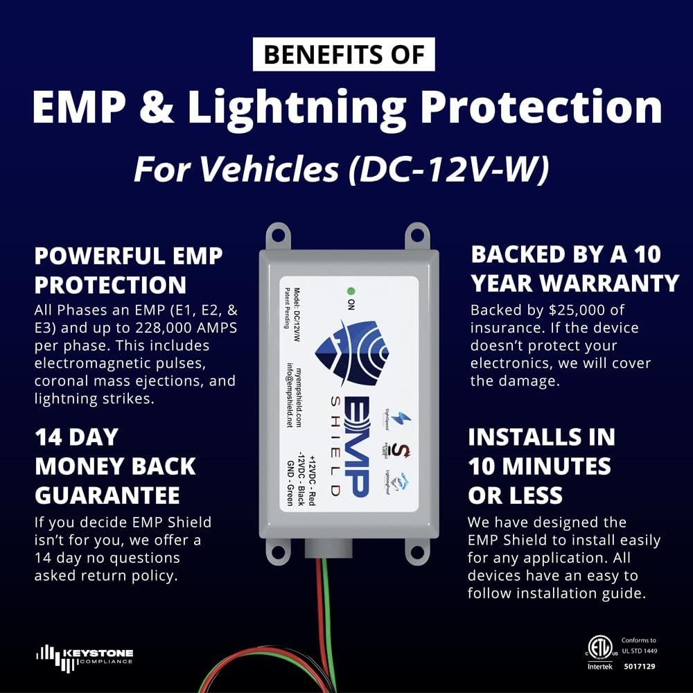 Vehicle EMP Protection 12 Volt DC W205600