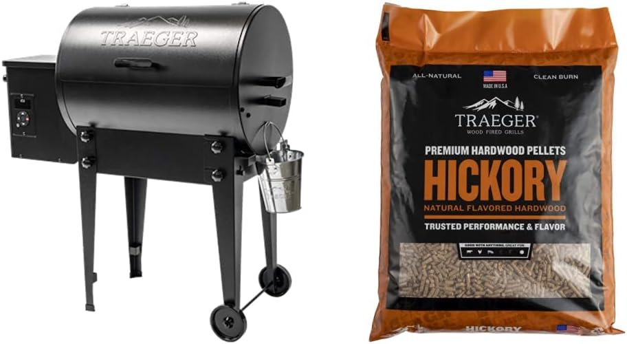 Black Portable Wood Pellet Grill and Smoker Z965