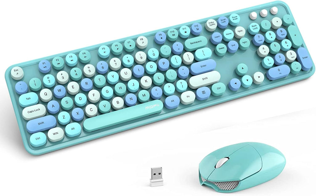 Wireless Mechanical Gaming Keyboard with LED Backlit, Bluetooth 5.1/USB Wired, 104 Keys, Blue Switch, Magnetic Wrist Rest K1509