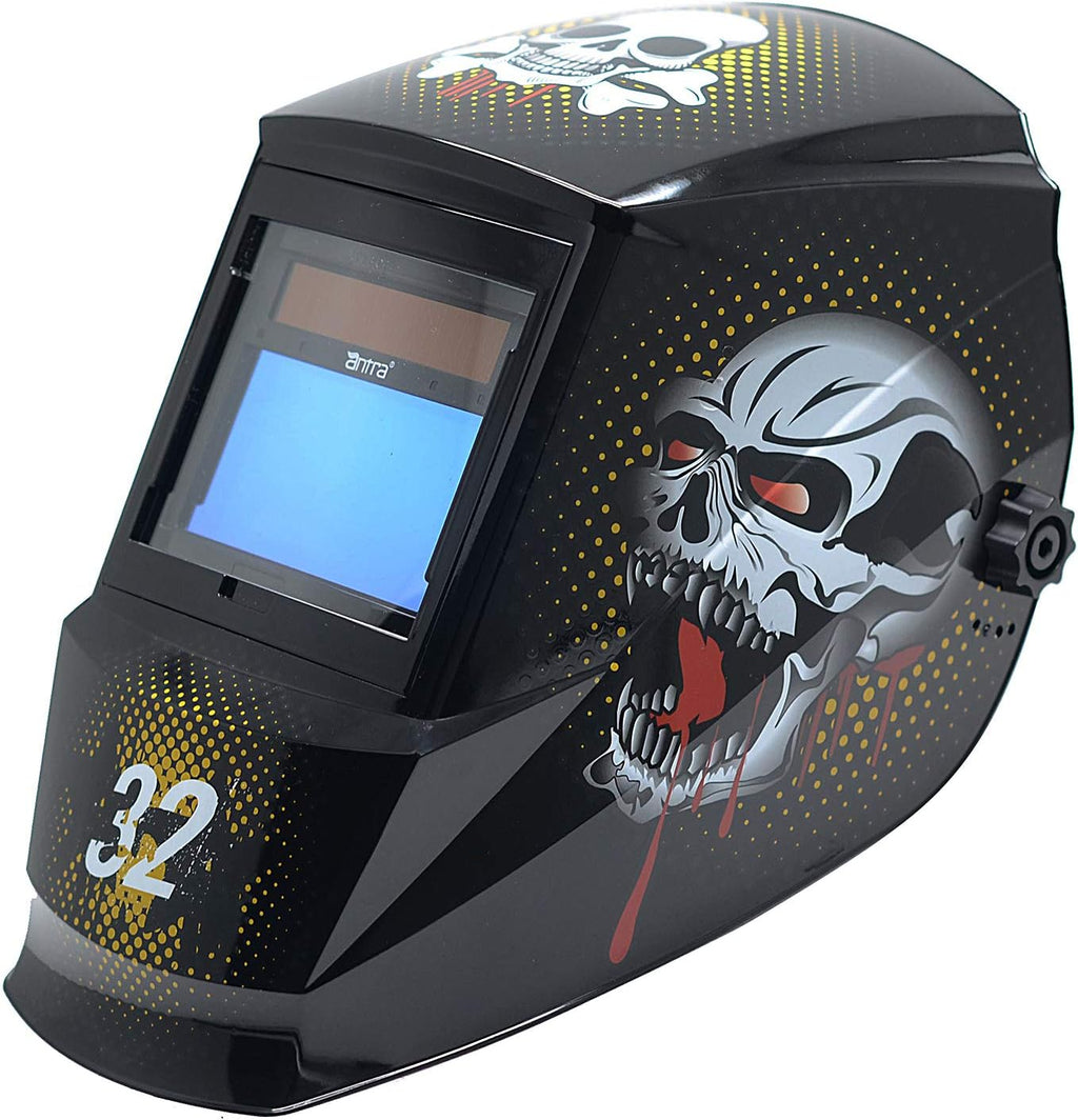 Auto Darkening Welding Helmet, Wide Shade Range 4/5-13, 6+1 Extra Lens Covers Pack of 2 K943