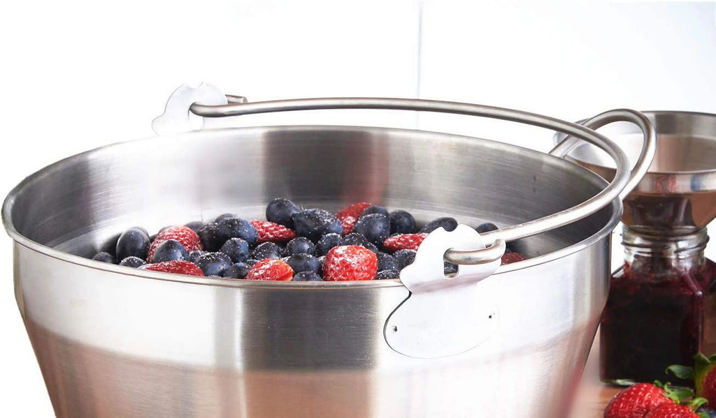 Large Maslin Pan with Stainless Steel Funnel I87378