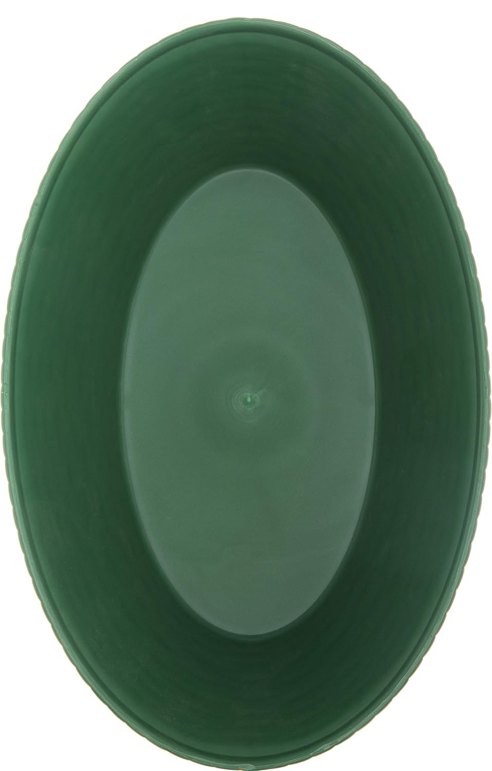 Oval Serving Basket, 9 x 6, Green (Pack of 12) K32799