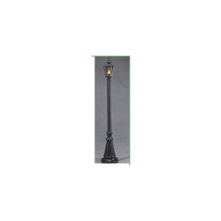 Black Single Lantern Patio Lamp M817