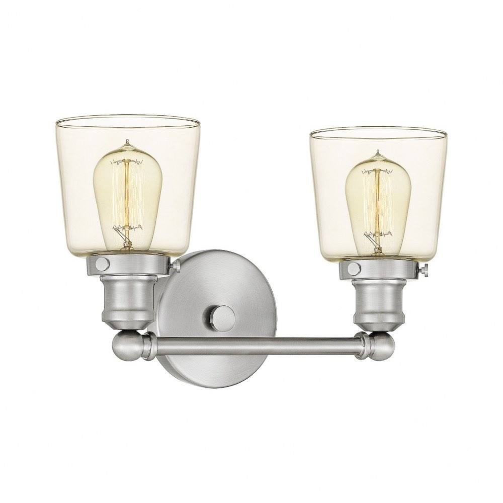 Brushed Nickel Bath Light A64173