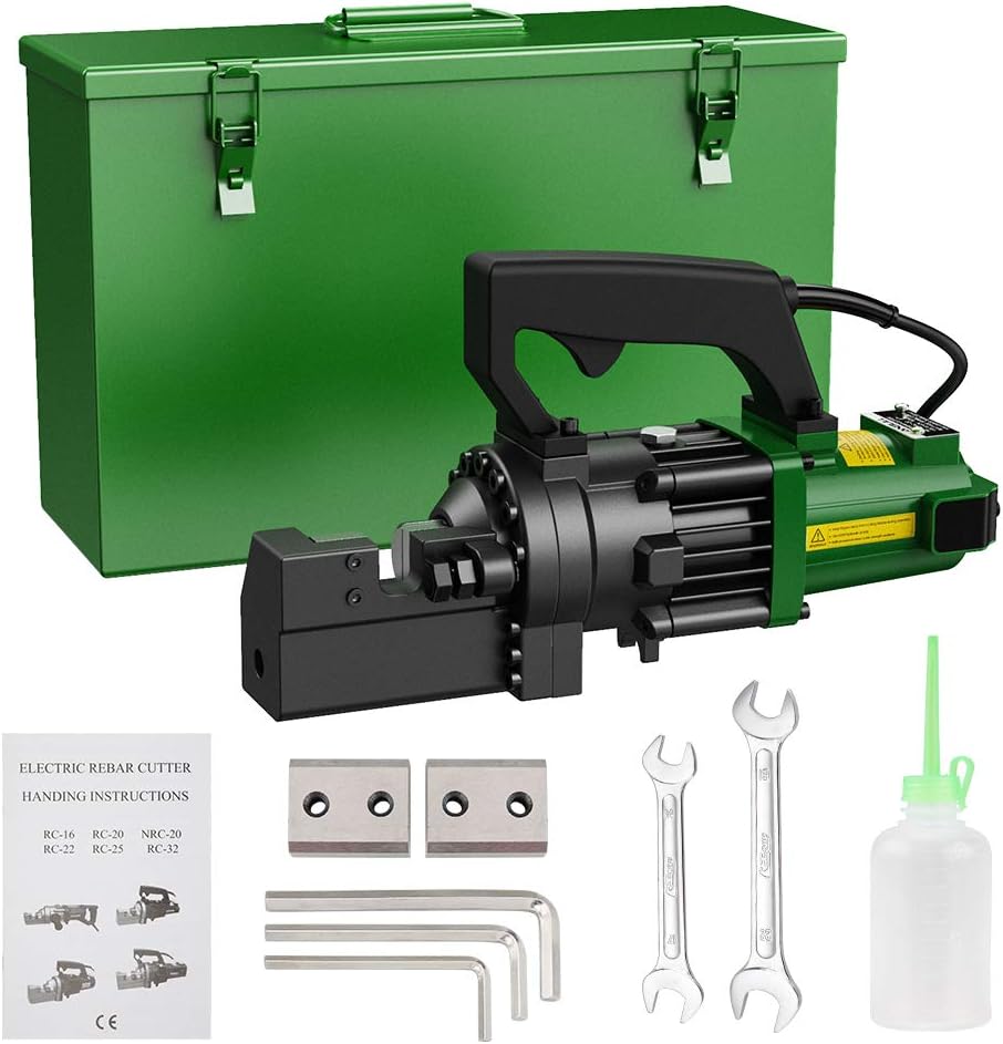 900W Electric Rebar Cutter, 5/8 Inch, Replaceable Jaw Blades X229511