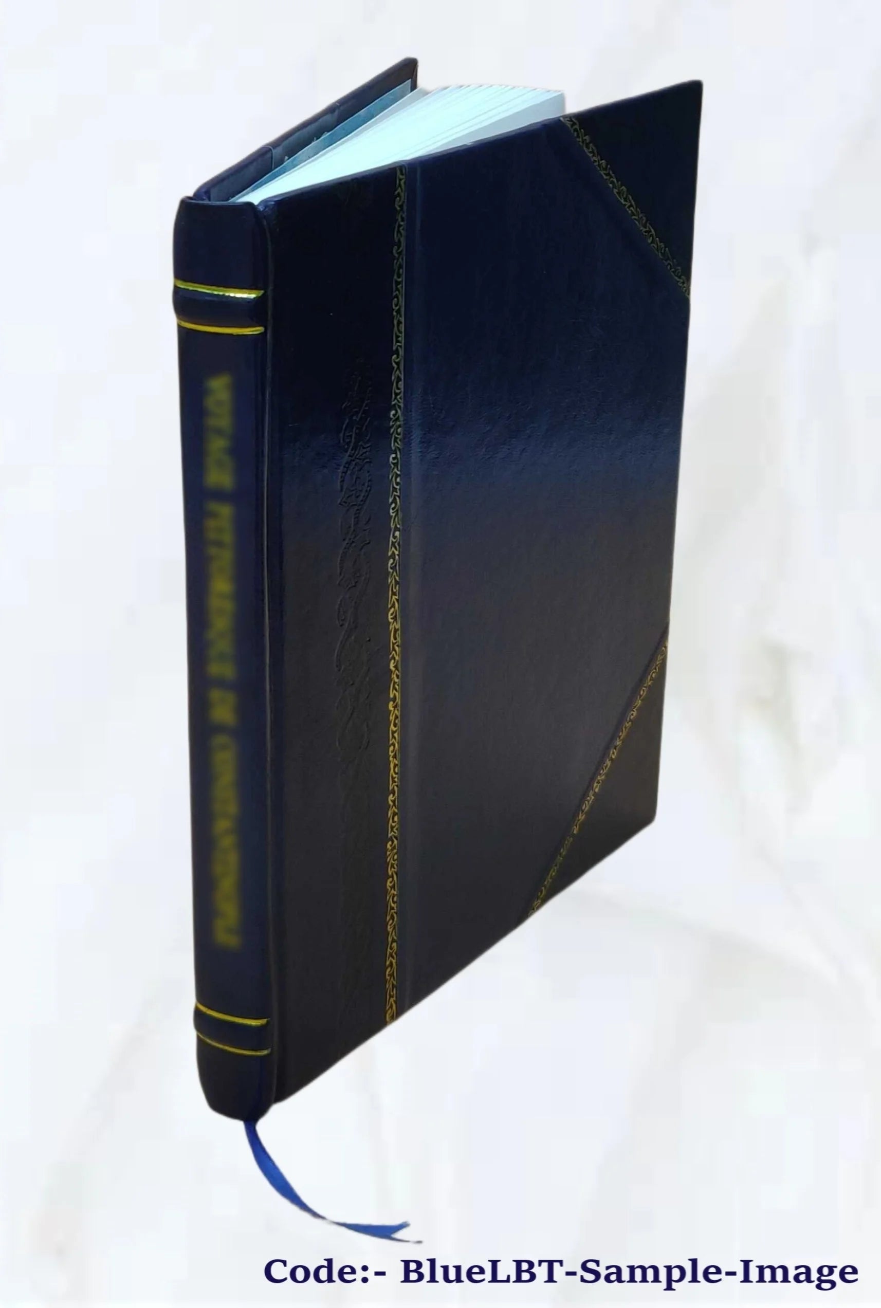 Leather Bound Book P117