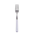 White Stripe Lilac Cake Fork Set of 4 X80012