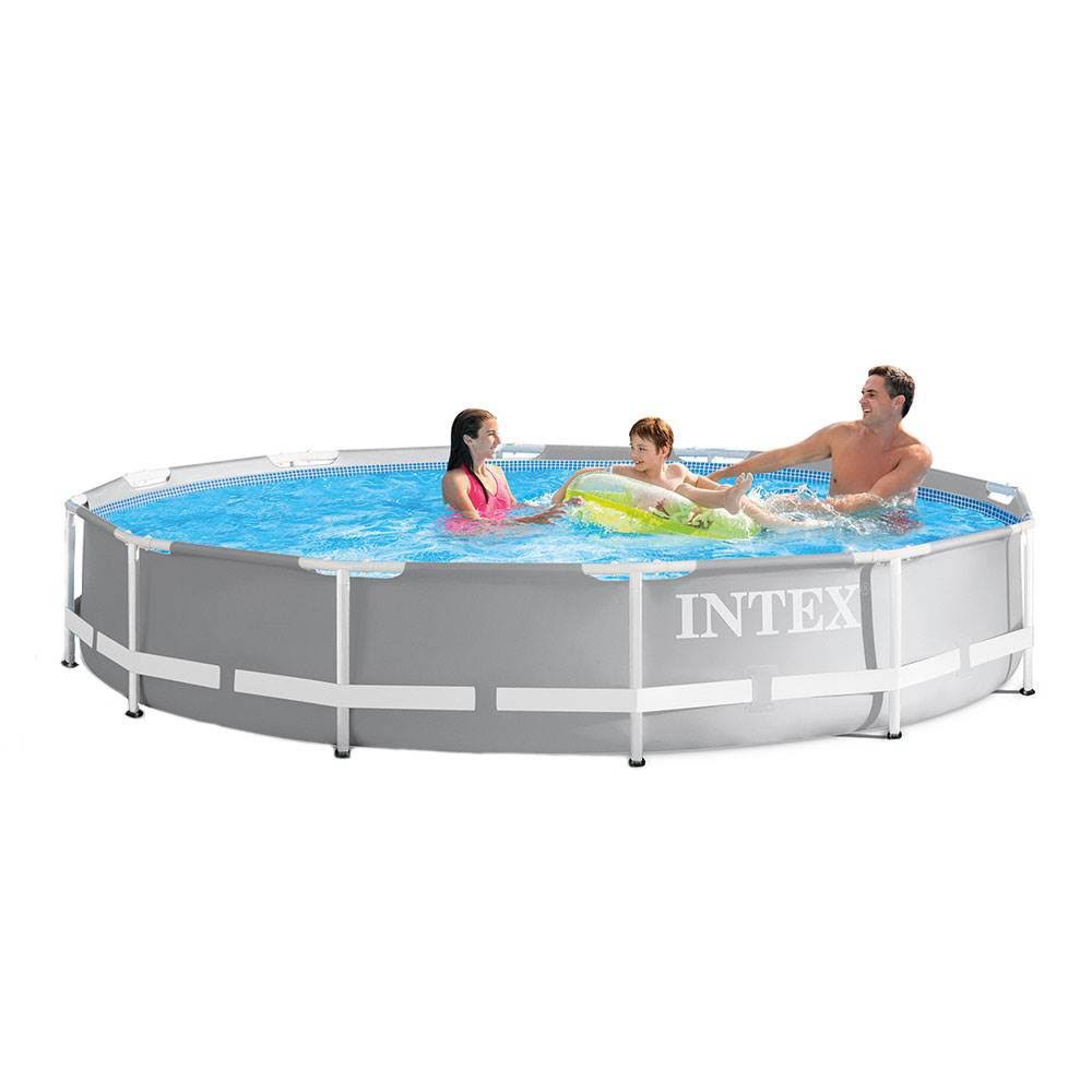 12 Feet x 30 Inches Prism Steel Frame Above Ground Swimming Pool M998