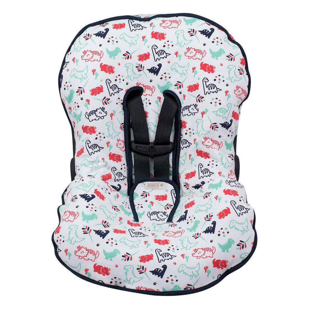 Padded Cover Liner for Baby Car Seat, Black Star, Pack of 2 K8052