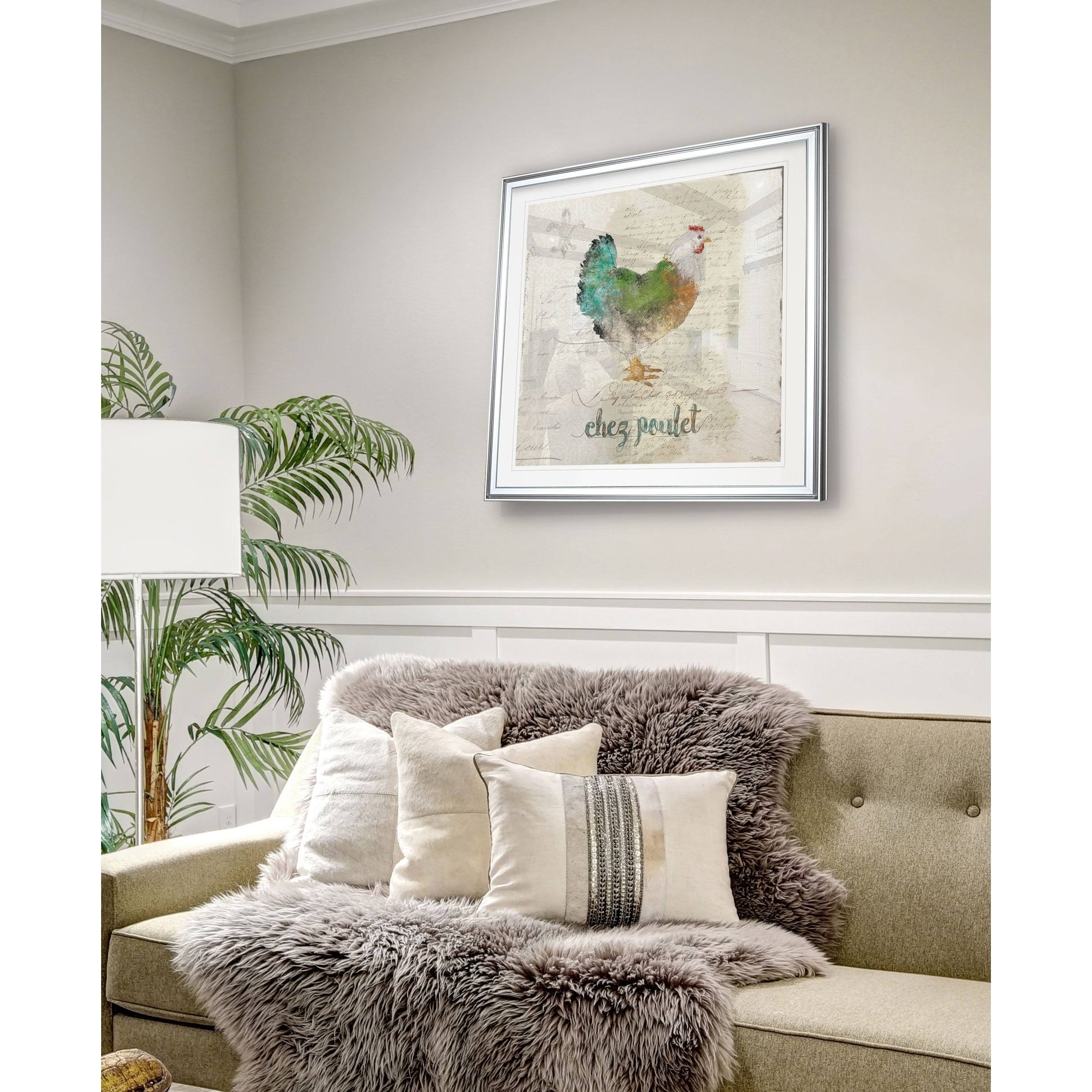 Framed Giclee Print 32 x 32 I3243