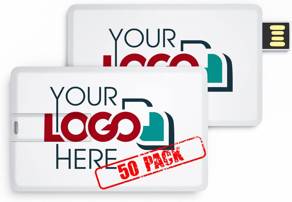 Custom Credit Card USB Flash Drive 128MB 50 Pack S214
