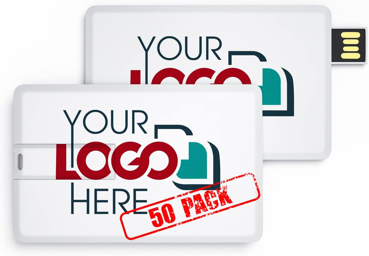 Custom Credit Card USB Flash Drive 128MB 50 Pack S214