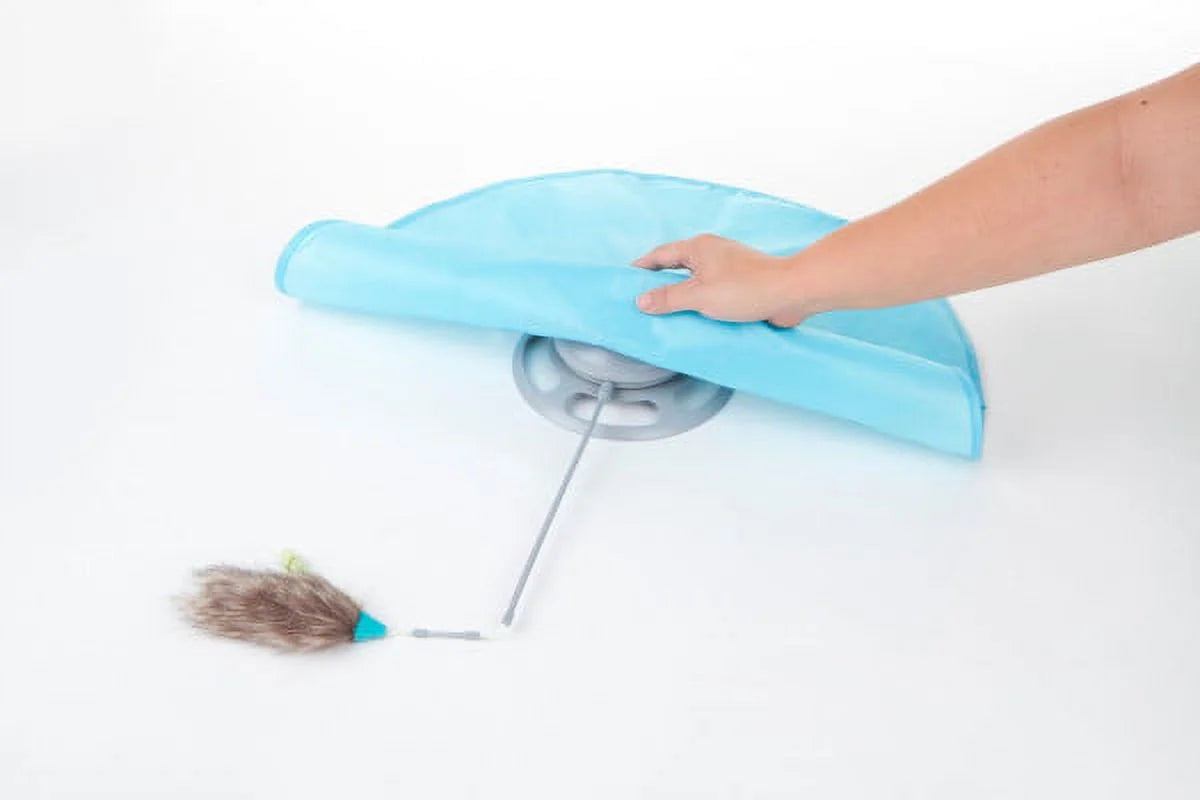 Concealed Motion Cat Toy with 2 Replacement Wands F236