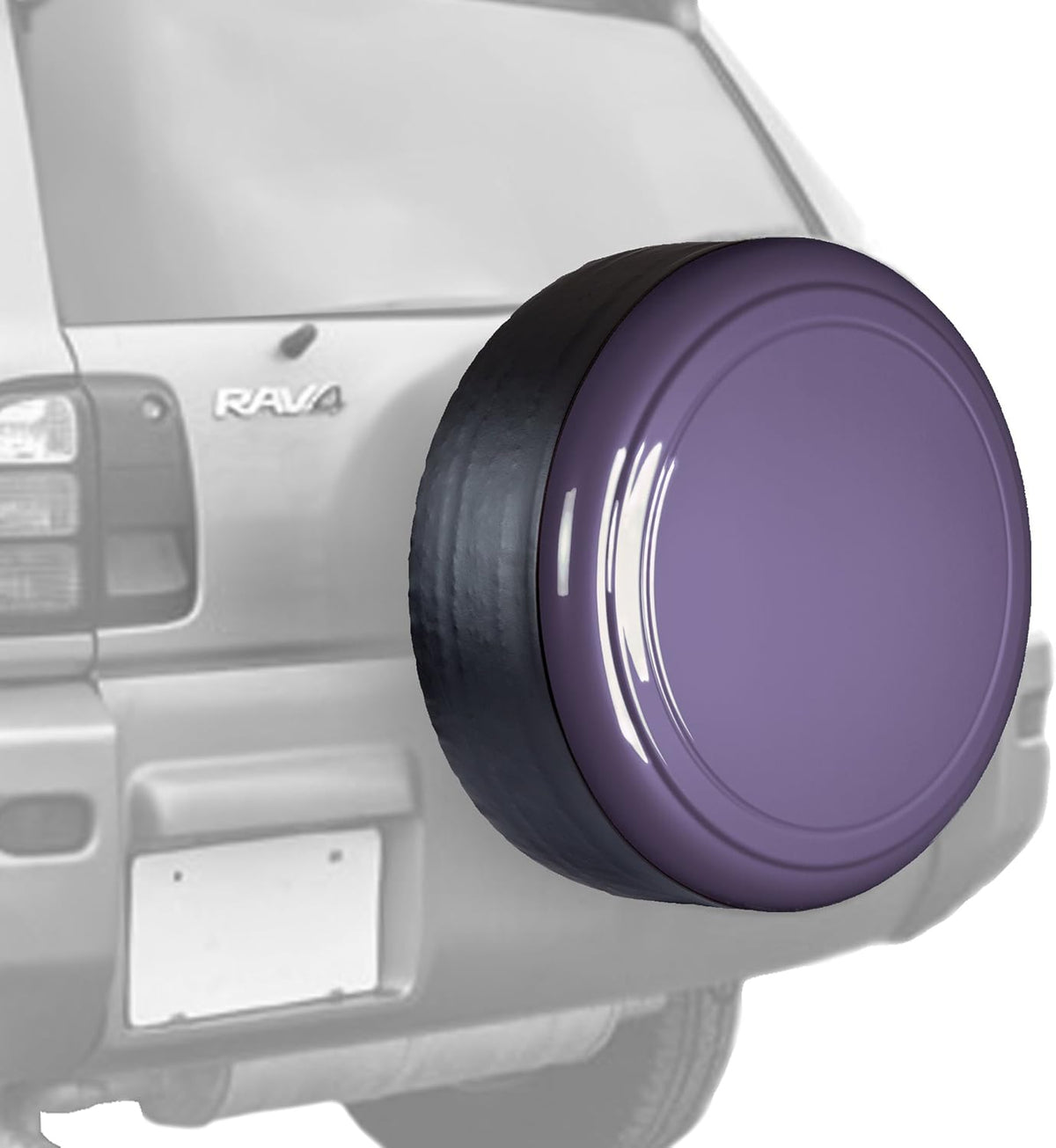 Black Rigid Tire Cover for Toyota RAV4 P2579