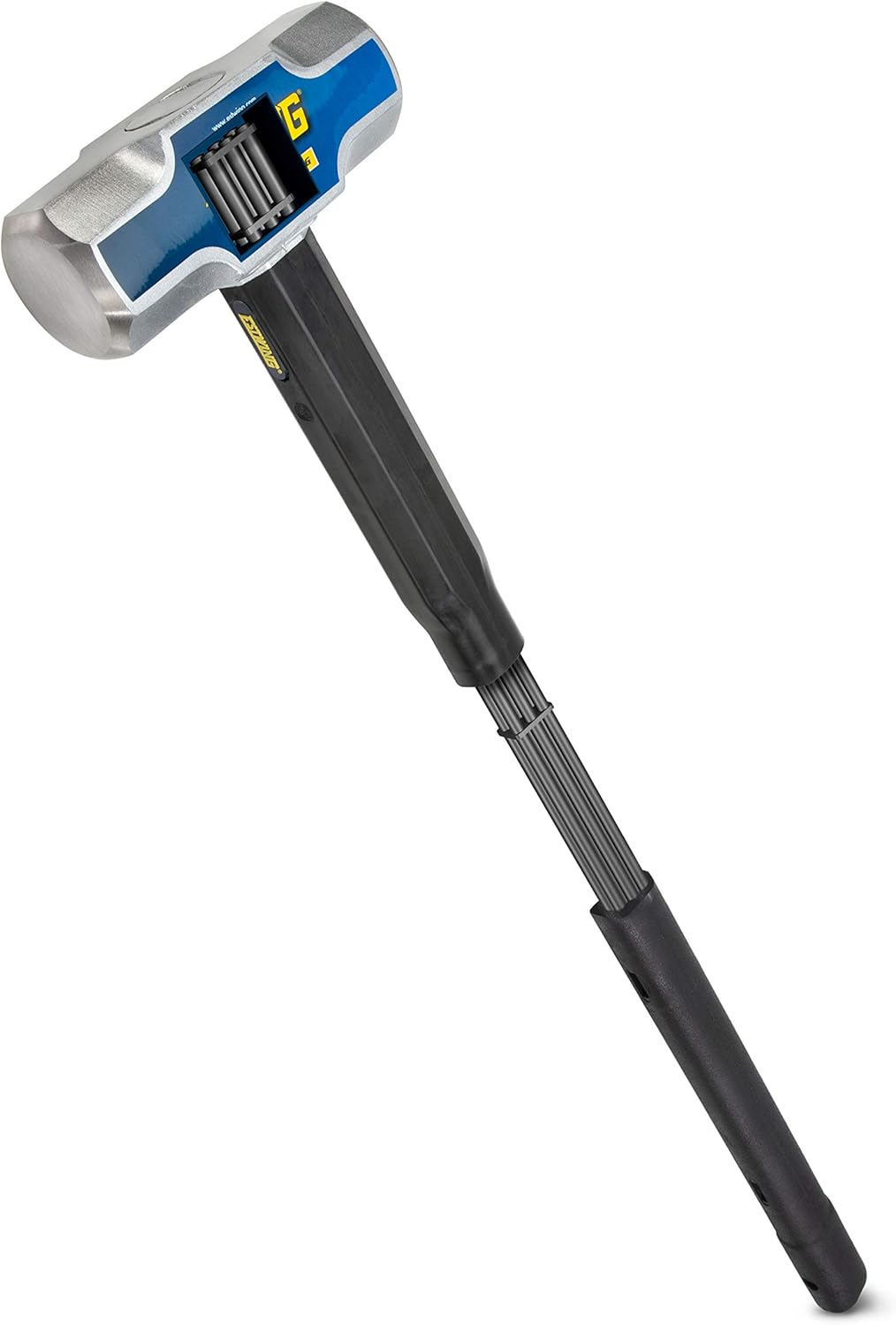 12-Pound Soft Face Sledge Hammer with Vulcanized Rubber Overlay Handle B663450