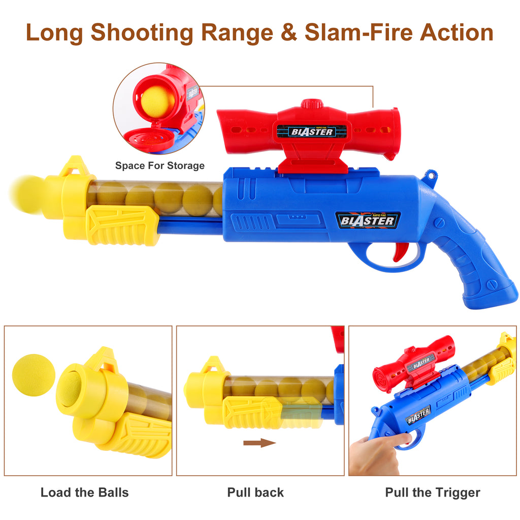 Hungry Feeding Game (Lion) Toy Guns Shooting Games with Electronic Target N353