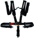 Black 5 Points Safety Harness Set with Shoulder Pads, Pack of 2 J62564