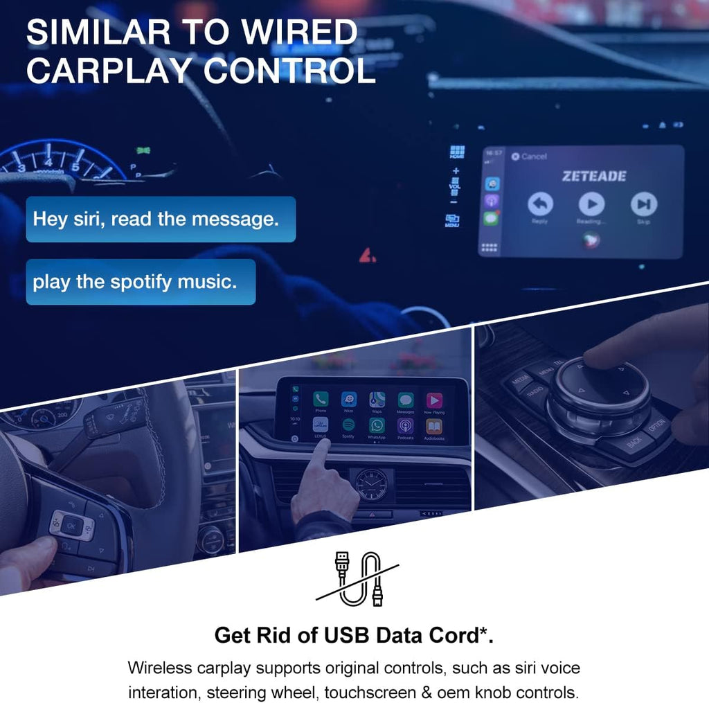 Wireless CarPlay Adapter Dongle for iPhone U5857