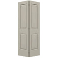 36 in. x 80 in. Desert Sand Painted Molded Composite MDF Closet Bi-Fold Door N883672